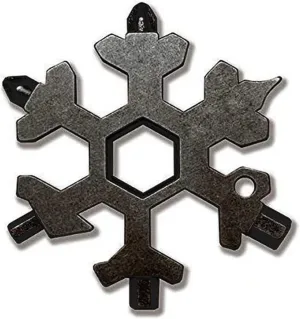 Wrenches,Plumbing Tools,Spanner,18-in-1 Multitool Stainless Steel Bicycle Multifunction Tool Keychain Bottle Opener Ring Wrench Hex Wrench for Outdoor Travel Camping Adventure Daily Tool (Color : Bla(