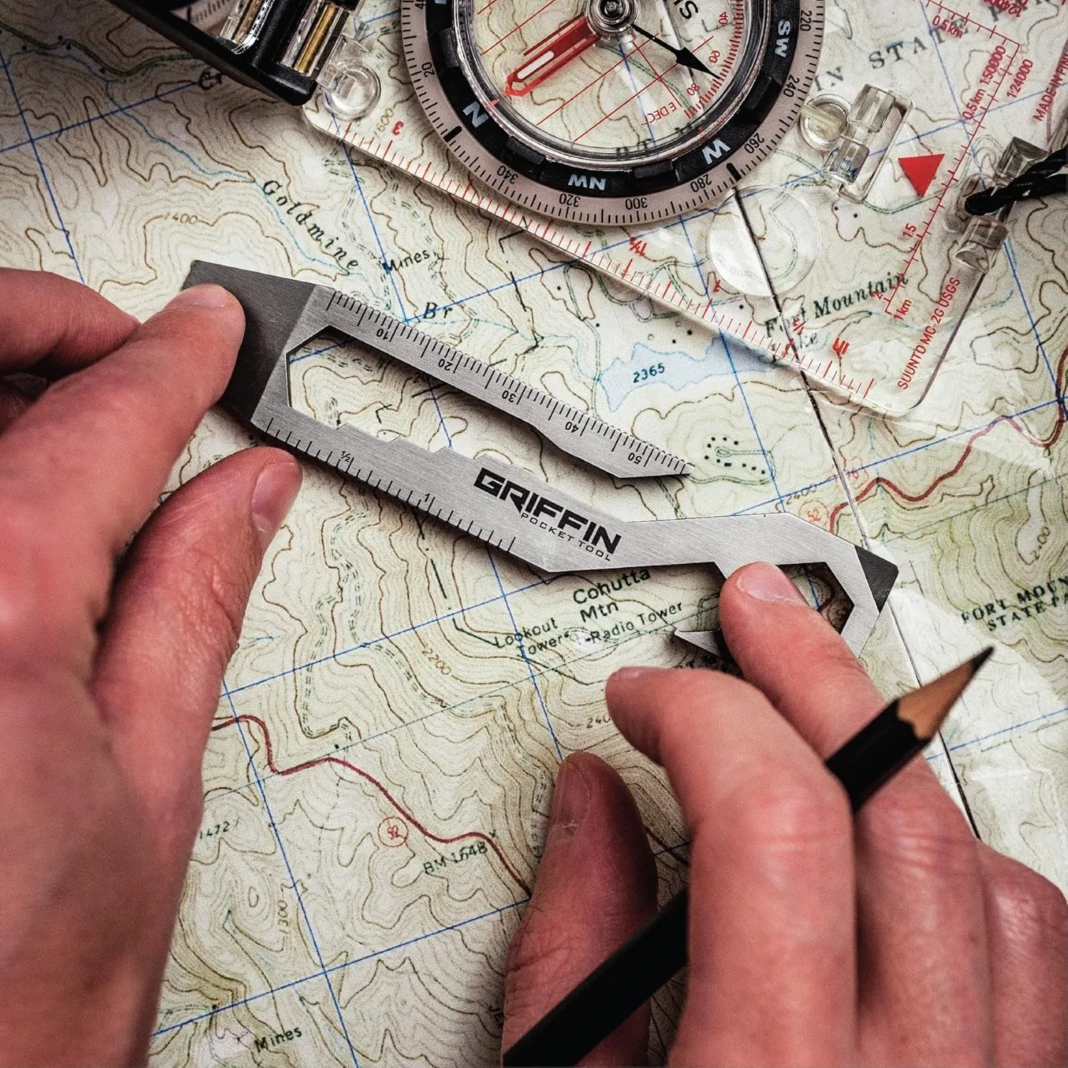 XL Griffin Pocket Tool - Titanium - Metric