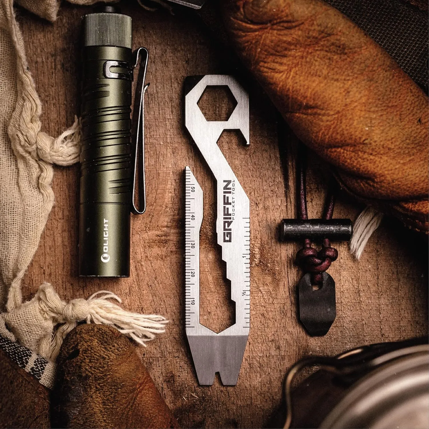 XL Griffin Pocket Tool - Titanium - Standard