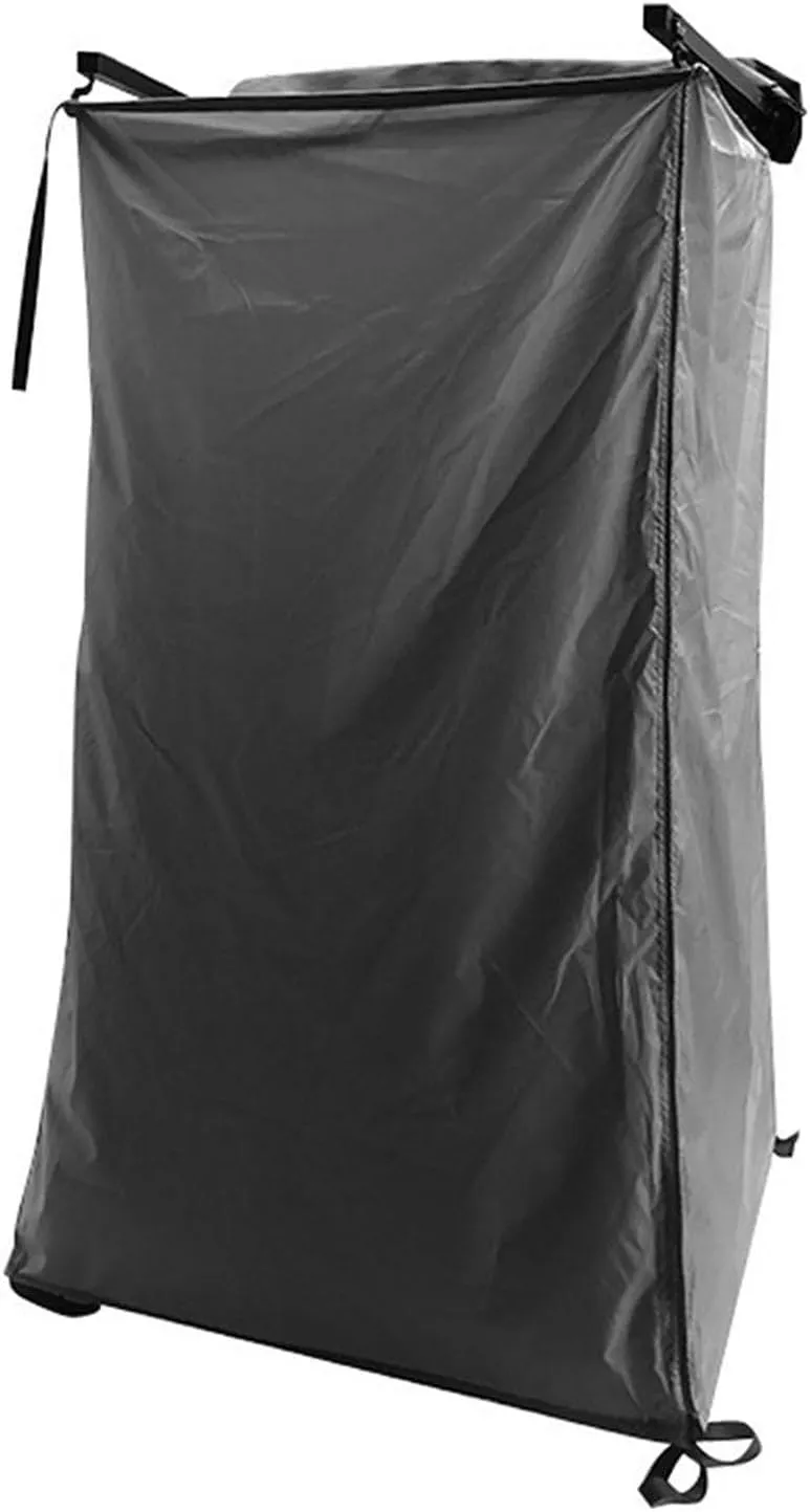 Yiju Vehicle Side Shower Tent,Changing Dressing Room Hiking Bathroom Overland Outdoor Toilet Stall for Long Road Trips, Van,Beach, Black