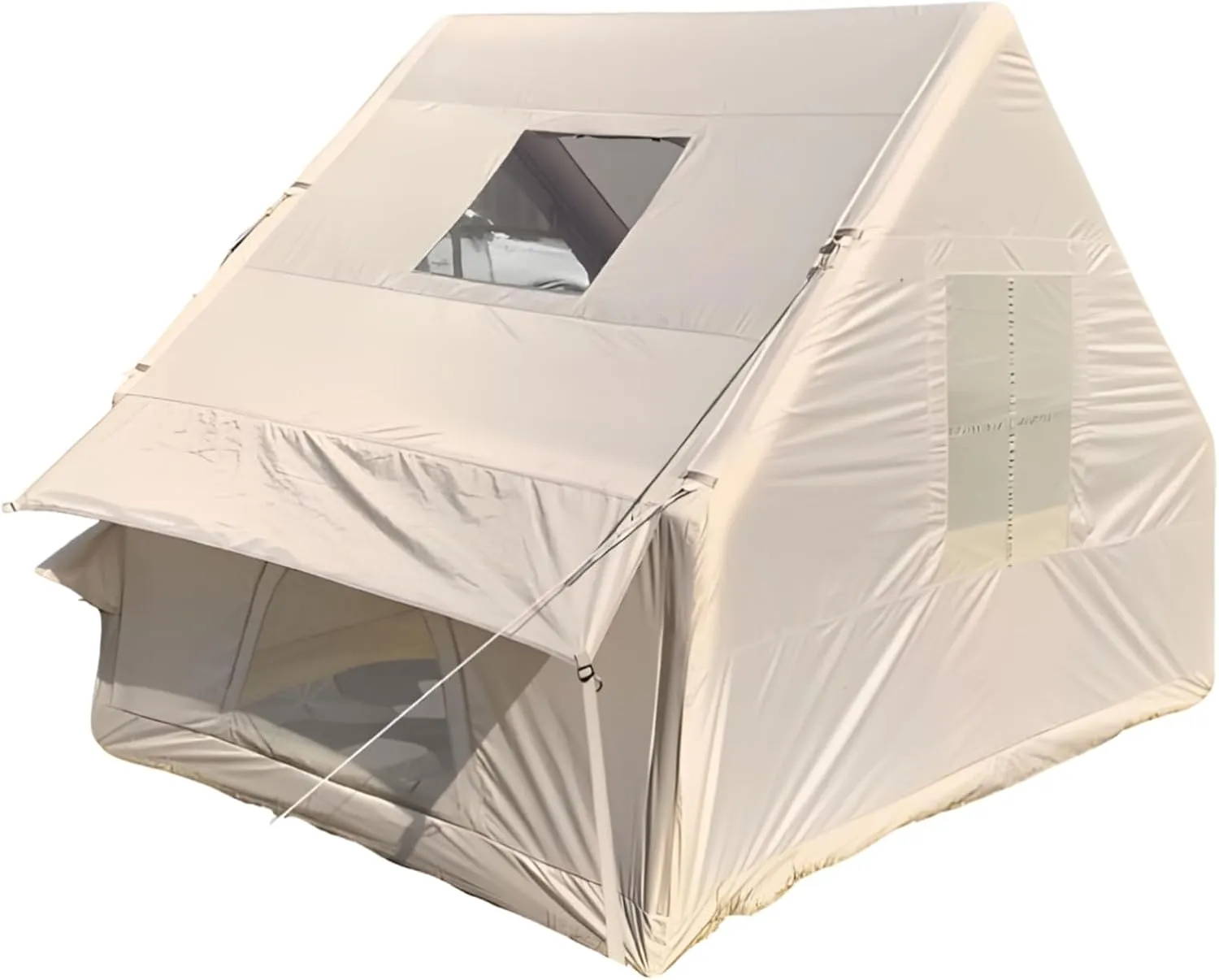 YOXIER Inflatable Tent,Blow up Tent,Inflatable Tents for Camping,6 Person Tents for Camping,Easy Setup Waterproof and Windproof Blow up Tent,Large Family Tent for Outdoor Camping Beige 300cm