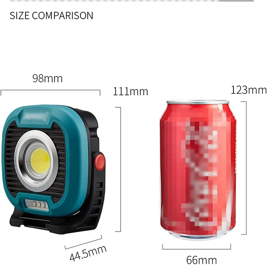 YYDS Camping Lights Magnetic Camping Light 4 Color Temperature Tent Light Rechargeable Outdoor Lighting Long Battery Life Camping Lantern (Color : Black)