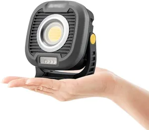 YYDS Camping Lights Magnetic Camping Light 4 Color Temperature Tent Light Rechargeable Outdoor Lighting Long Battery Life Camping Lantern (Color : Black)