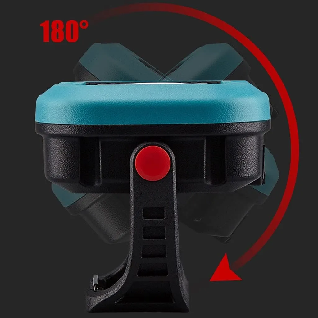 YYDS Camping Lights Magnetic Camping Light 4 Color Temperature Tent Light Rechargeable Outdoor Lighting Long Battery Life Camping Lantern (Color : Black)