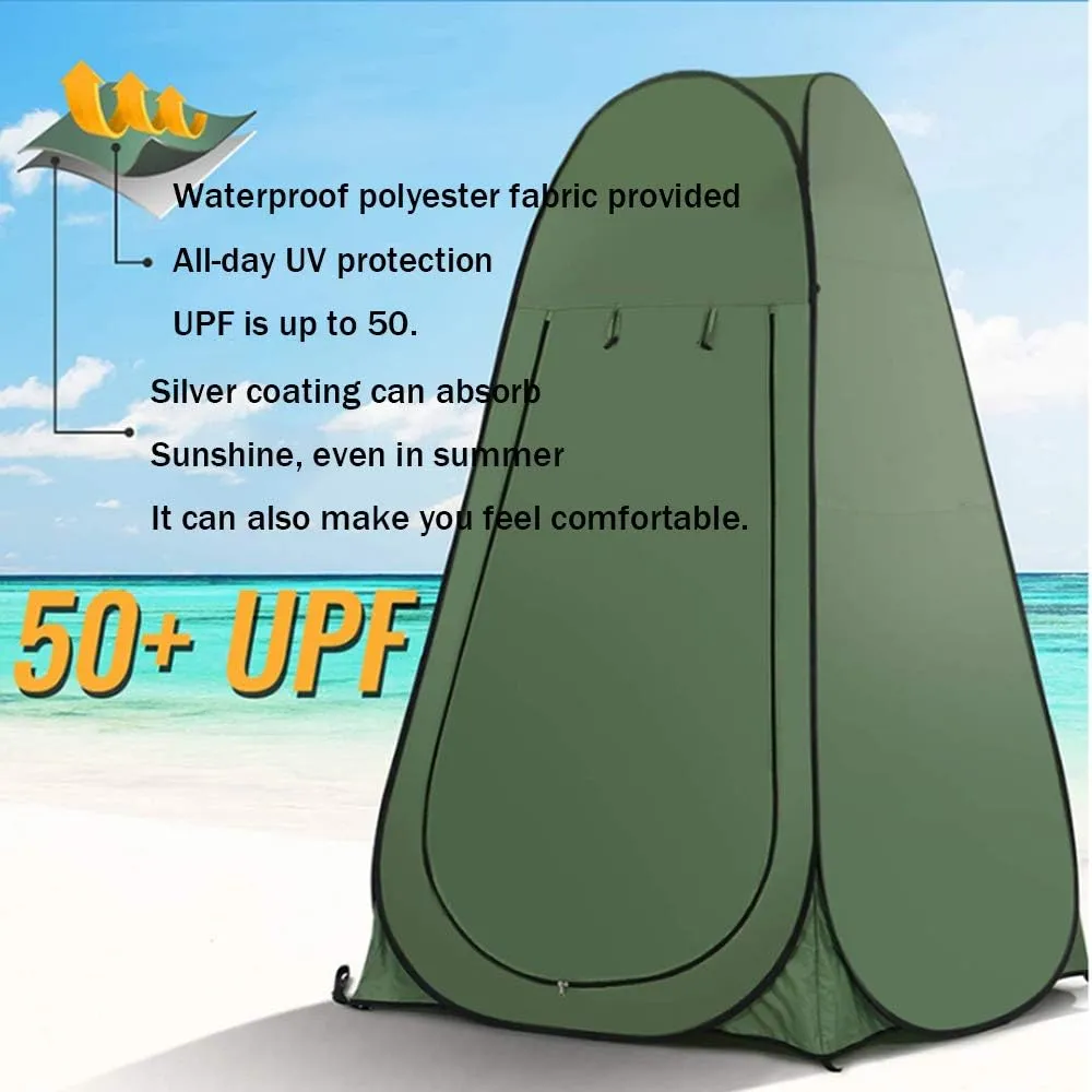 YZBEIMDAI Pop Up Privacy Shelters Tent,Instant Portable Pop Up Pod Dressing Changing Room,Outdoor Shower Tent,Camp Toilet,Changing Room,Rain Shelter for Camping Beach