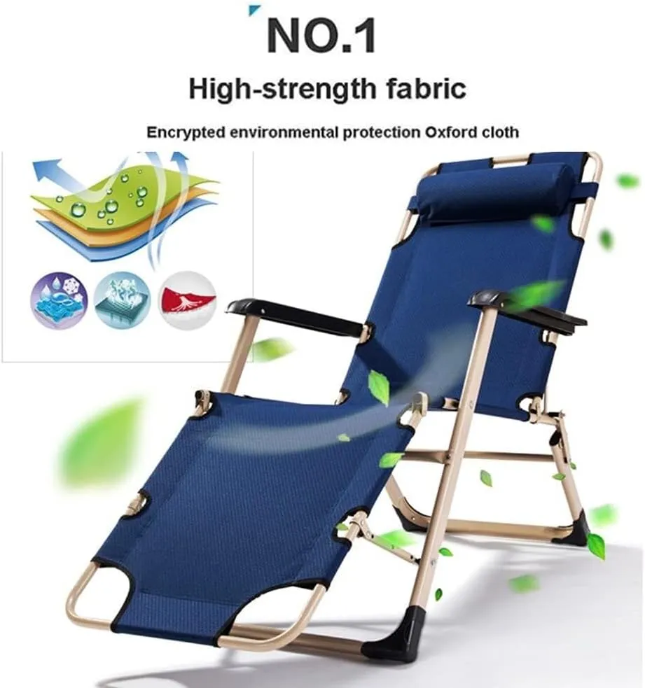 Zero Gravity Folding Recliner Chair for Outdoor, Camping & Beach, Portable Deck Lounger, Adjustable Backrest, Max 250kg Weight Capacity(Walnut)