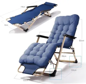 Zero Gravity Folding Recliner Chair for Outdoor, Camping & Beach, Portable Deck Lounger, Adjustable Backrest, Max 250kg Weight Capacity(Walnut)