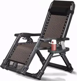 ZTGL F, Folding Camping Cot, Portable Sleeping Bed, Camping Lounge Chair, Outdoor Lightweight Bed, Office Nap Folding Lounge Chairs, Camping Cot for Adults